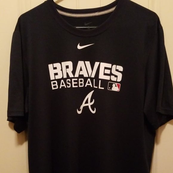 Nike MLB Other - MLB Nike Dri-Fit Atlanta Braves Large Men's Shirt